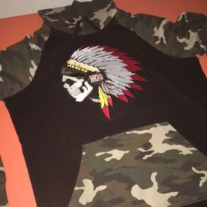 Native Born hoodie size L